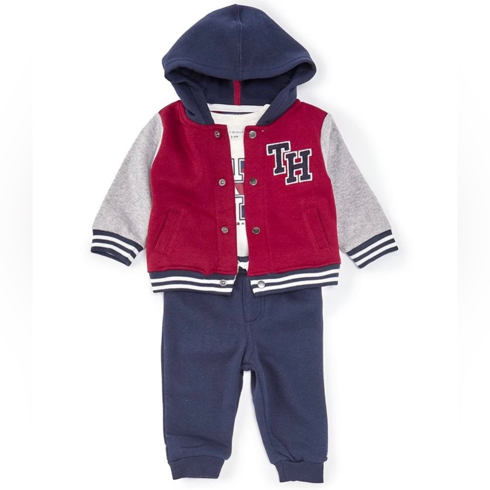 Tommy Hilfiger Baby Boy 3 Piece Set - Picture 1 of 4
